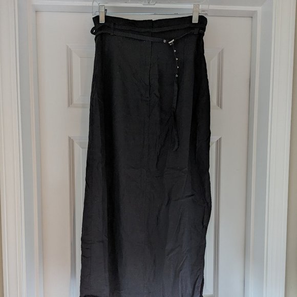& other stories size 8 black skirt.  Summer Weight Skirt - Picture 1 of 5